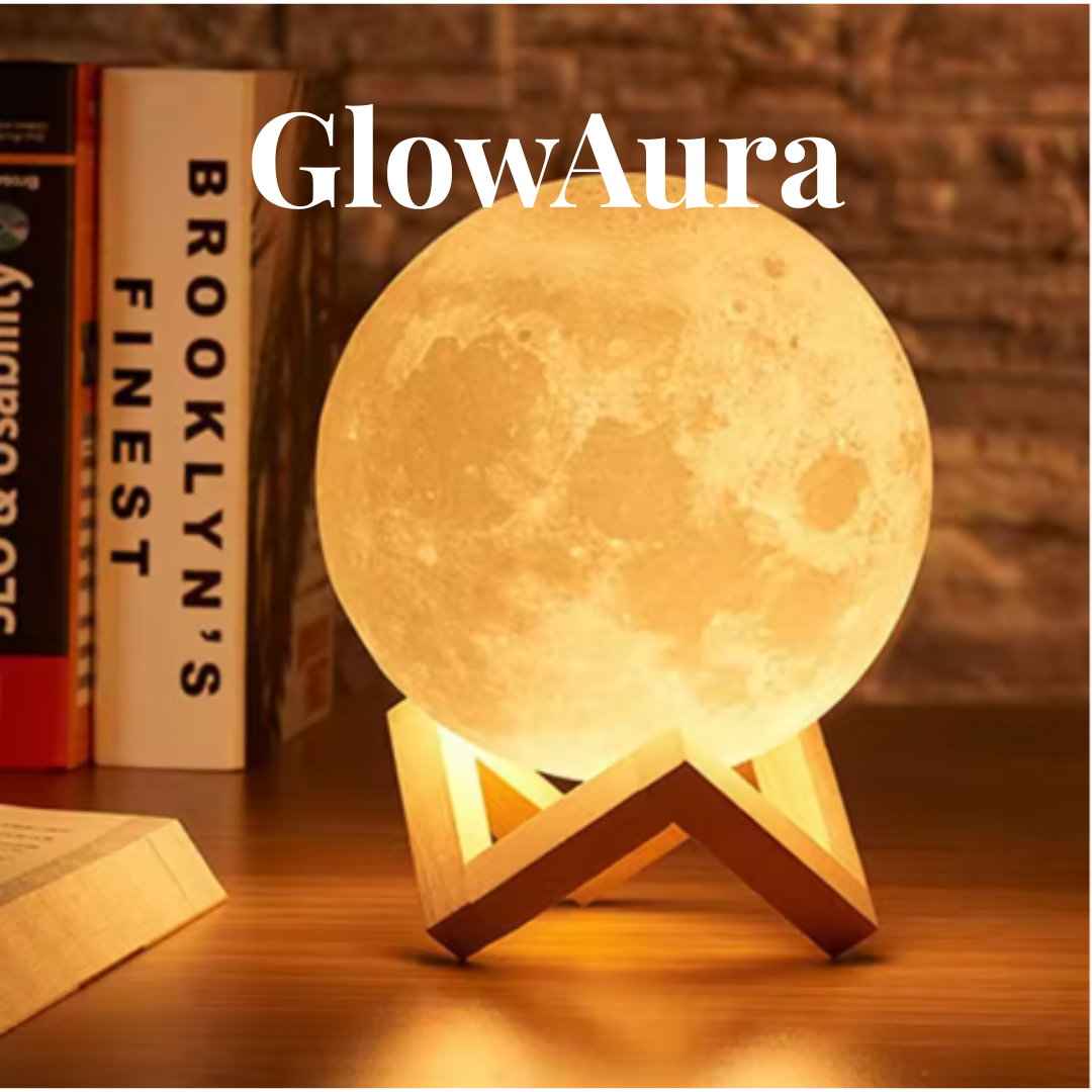 LED-Mondlampe „LunaLight"